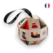 Boule de Noël personnalisée avec chocolats