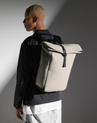 Sac à dos avec rabat enroulable