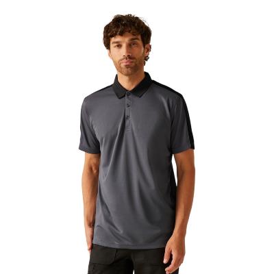 Polo contrasté