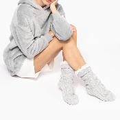 Chaussettes lounge doublées sherpa