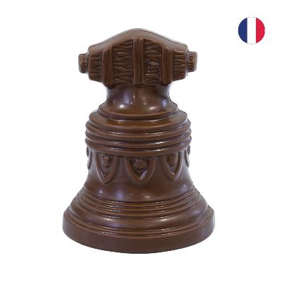 Moulage cloche en chocolat 