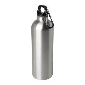 Bouteille d'eau en aluminium avec mousqueton - 770ml
