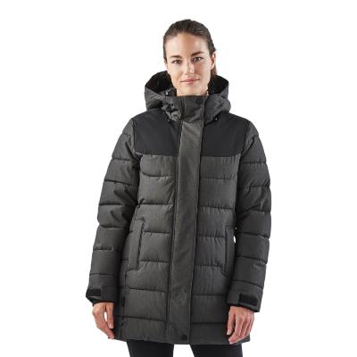 Parka matelassée avec capuche pour Femme