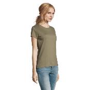 T-shirt à col rond - Femme - 190 g