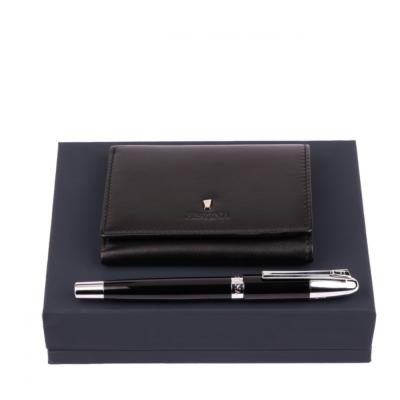 Parure stylo roller et porte-cartes - Festina