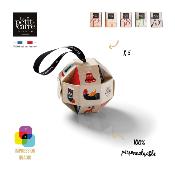 Boule de Noël personnalisée avec chocolats