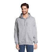 Veste zippée à capuche en coton biologique - Unisexe