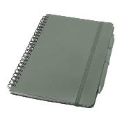 Carnet couverture rigide A5 avec stylo bille