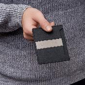 Porte-cartes bicolore - Cerruti 1881