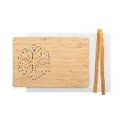 Carte de voeux avec décortication