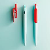 Stylo à bille billes avec clip poli - Prodir