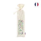 Etui en coton avec 12 crayons de couleurs