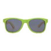 Lunettes de soleil rétro - bambou