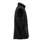 Bodywarmer polaire contrasté 