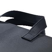 Sac ordinateur portable en simili cuir végétalien