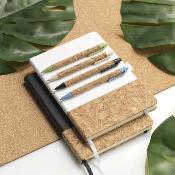 Stylo bille en liège et paille de blé