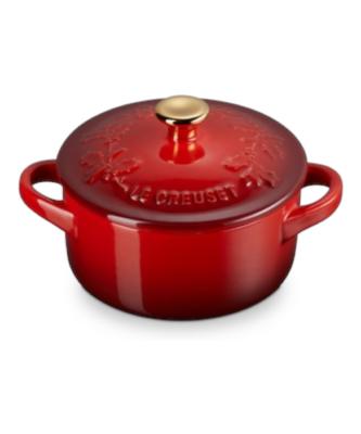 Mini cocotte en céramique avec couronne décorative - Le Creuset