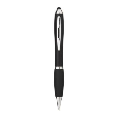 Stylo bille/stylet avec grip noir