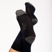 Chaussettes mi-hautes en coton mercerisé