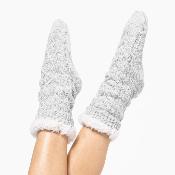Chaussettes lounge doublées sherpa