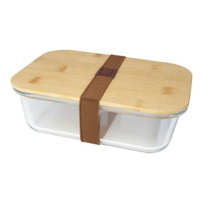Boîte repas en verre et bambou