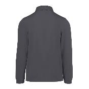 Polo manches longues en coton - Homme - 180 g