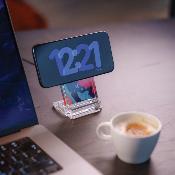 Support magnétique de recharge sans fil