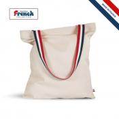 Sac shopping avec anses tricolores – 240g