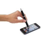 Stylo bille/stylet avec grip noir