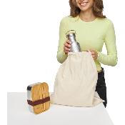 Sac en coton avec cordons - 100 g