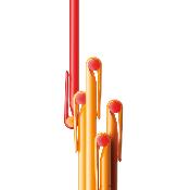 Stylo à bille à torsion en ABS brillant - Prodir