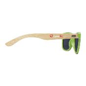 Lunettes de soleil rétro - bambou