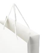Sac en papier avec poignées torsadées - Grand format