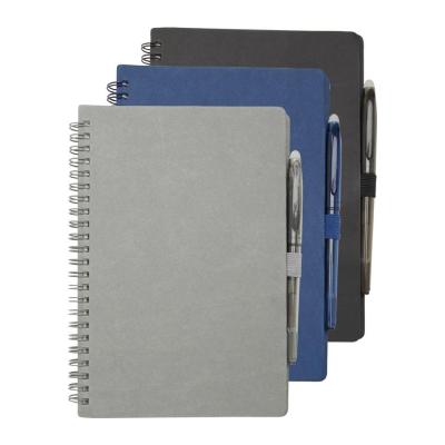 Carnet A5 à couverture souple avec parure de stylos