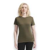 T-shirt à col rond - Femme - 190 g