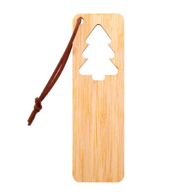 Marque-page avec motif de Noël découpé