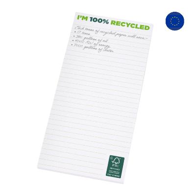 Bloc-notes 1/3 A4 recyclé