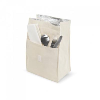Lunch bag isotherme en coton biologique - 180 g