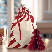 Sac en coton pour Noël
