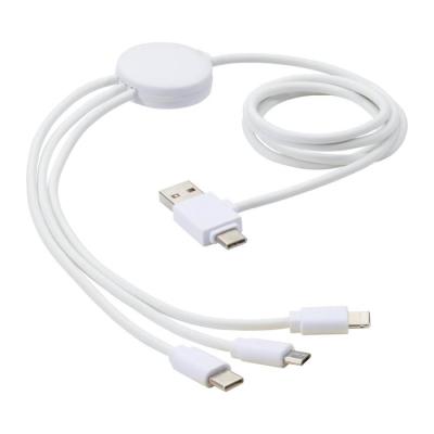 Câble de charge 5-en-1 avec additif antibactérien
