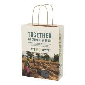 Sac en papier fabriqu  partir de dchets agricoles 150g