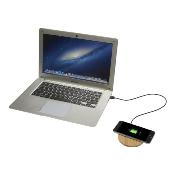 Chargeur à induction 5W en bambou