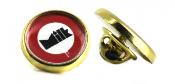 Pin's rond avec attache papillon - 20 mm