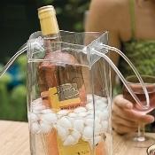 Sac seau à glaçons transparent