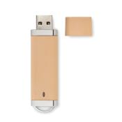 Clé USB avec boîtier en paille et polypropylène