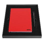 Parure carnet A5 et stylo bille - HUGO BOSS