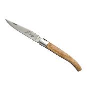 Couteau pliant en frêne exotique