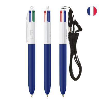 BIC® 4 Couleurs Soft avec Lanyard