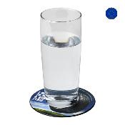 Sous-verre rond en pneu