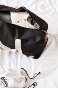 Sac weekend avec détails en PU
